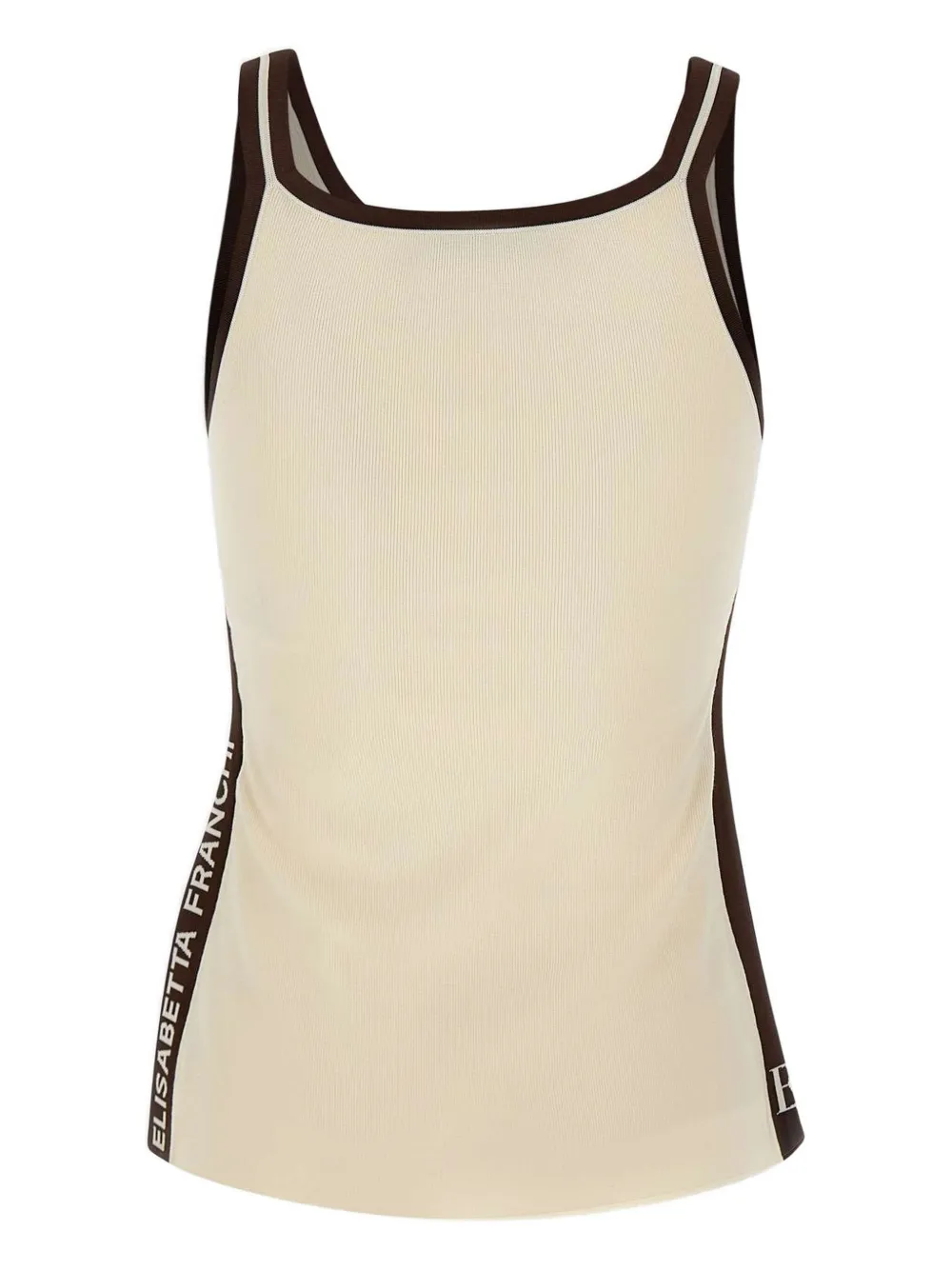 

Майка с логотипом Elisabetta Franchi, белый