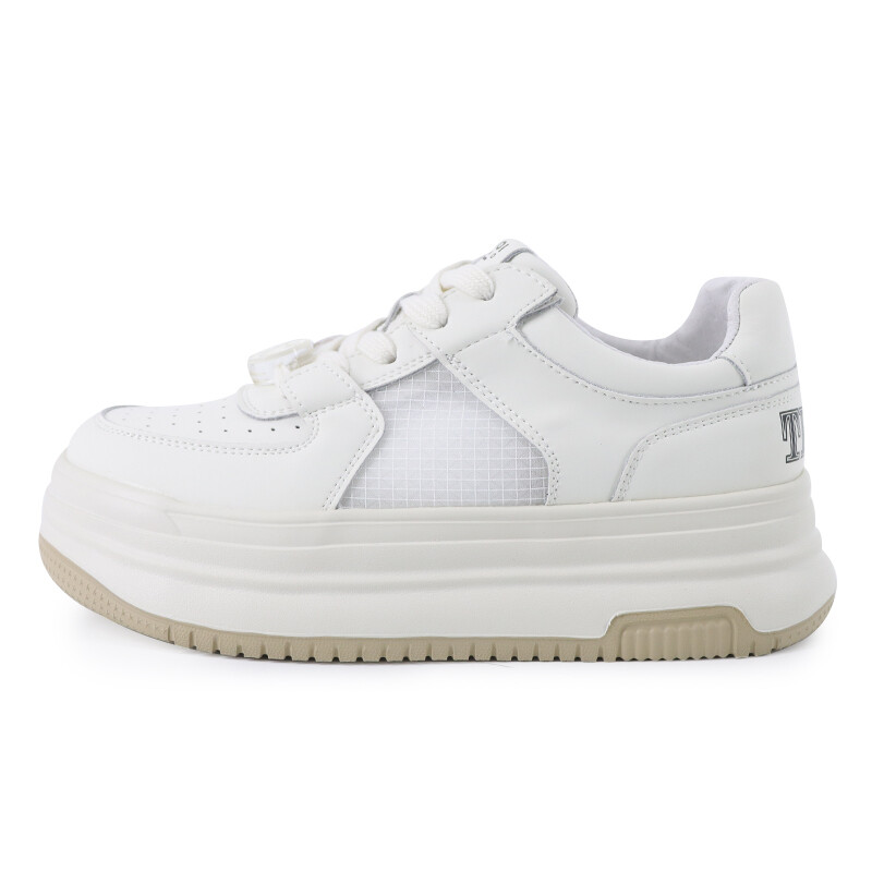 

Кроссовки TRANOI Skateboarding Shoes Women's Low-top White, белый