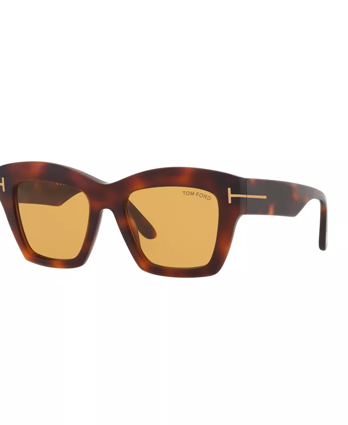 

Женские солнцезащитные очки большого размера, FT1191 TR001936 Tom Ford, коричневый