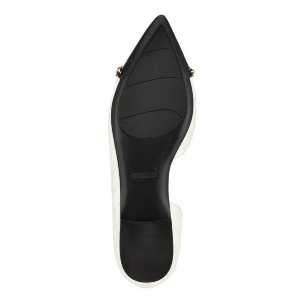 Женские туфли-лодочки Breza с острым носком без застежки Nine West, цвет burgundy black — фото 3