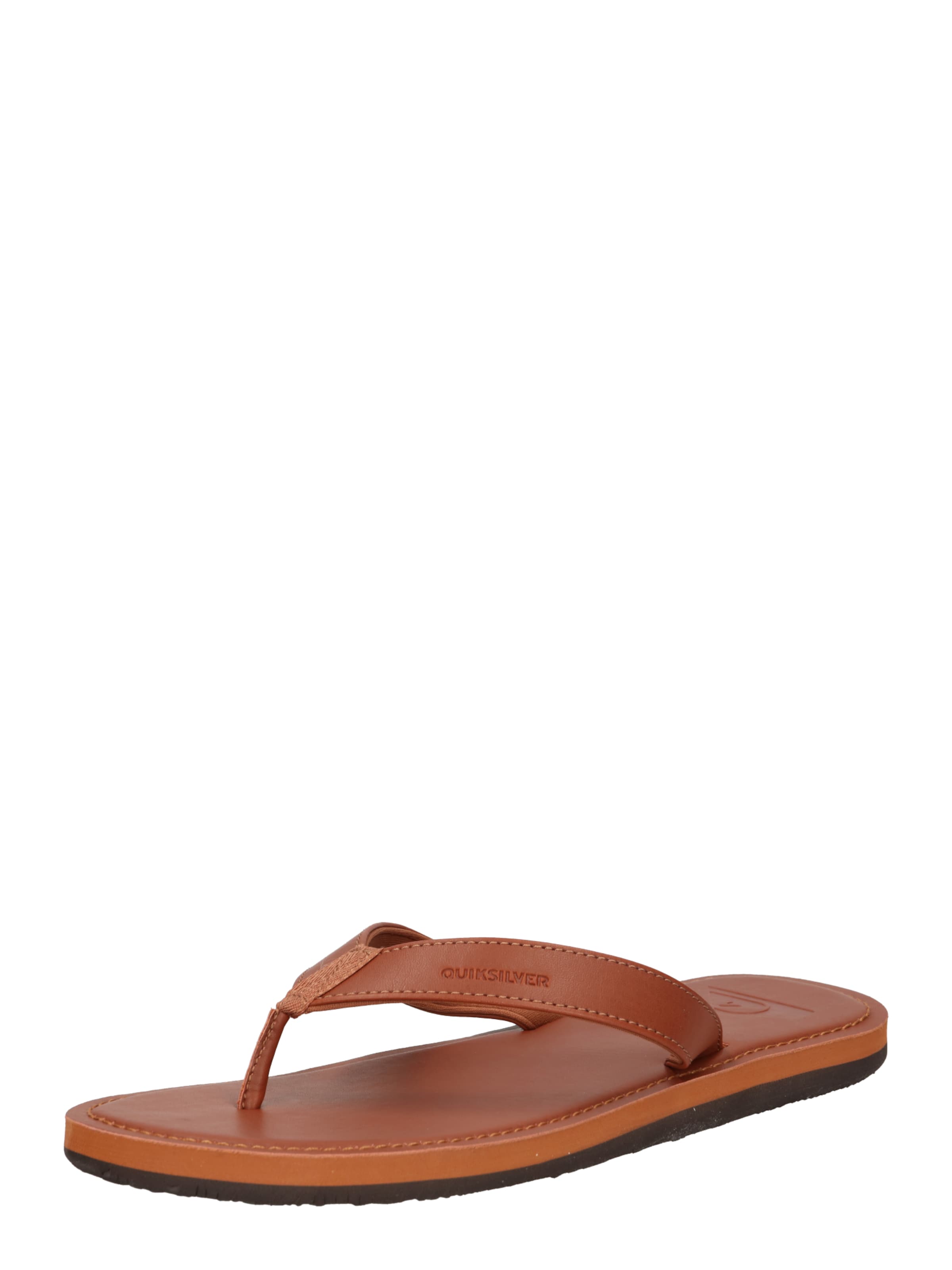 

QUIKSILVER Сандалии T-Bar 'Molokai II' в цвете Cognac