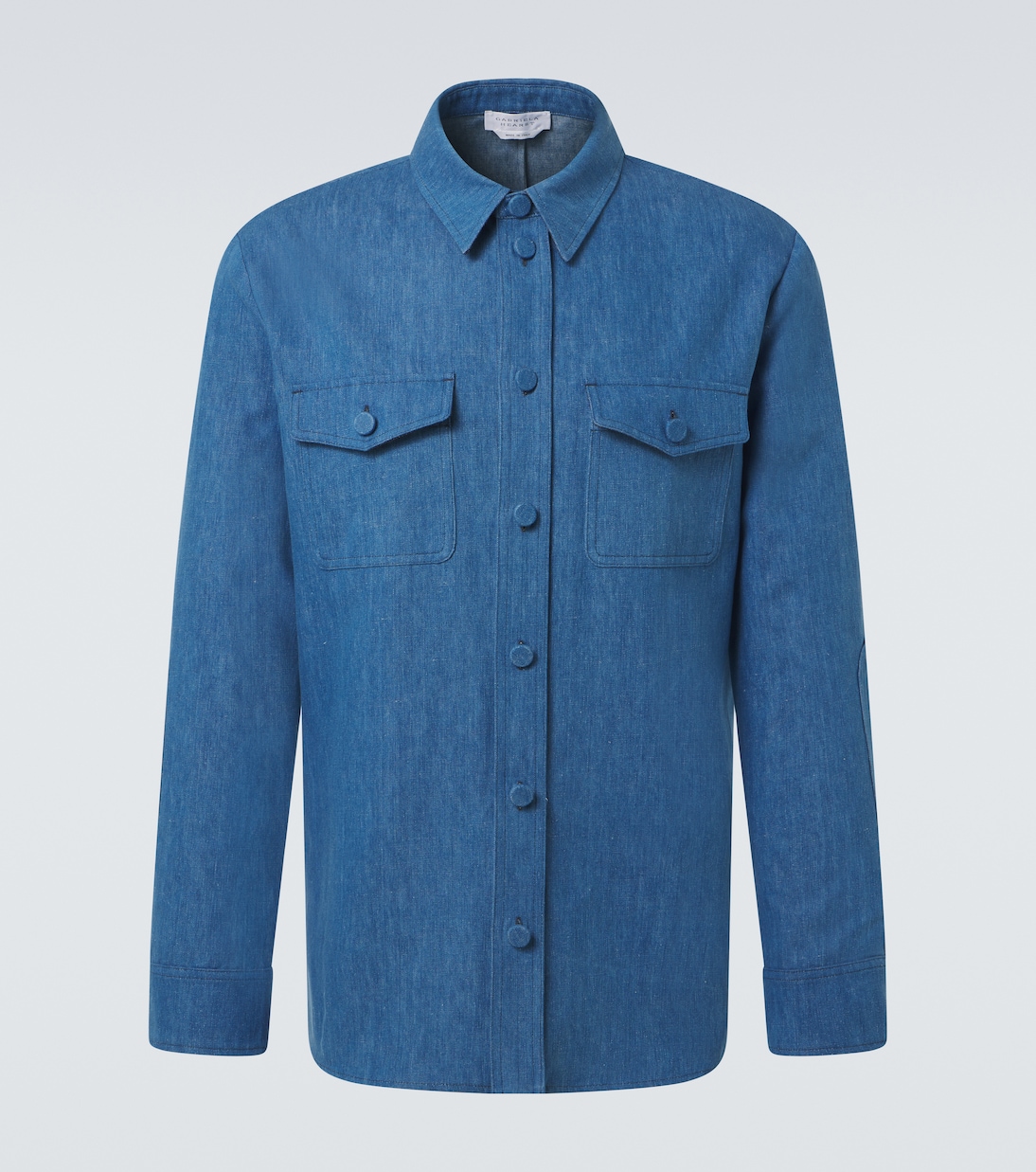 

Джимовая рубашка-оверсайз Gabriela Hearst, Light Blue Denim