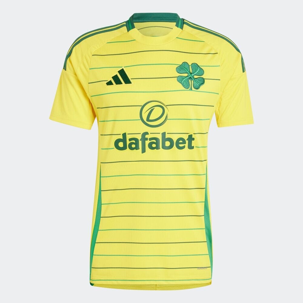 

Униформа Adidas Celtic FC 24/25 Away Jersey, цвет Team Yellow