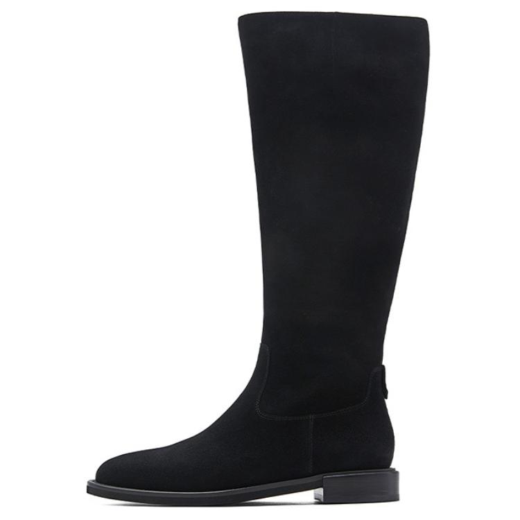 NINE WEST Сапоги женские черные 2 см