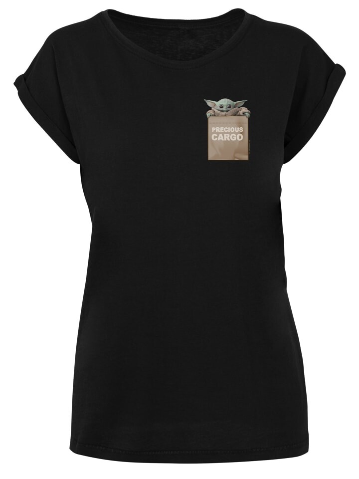 

Футболка F4NT4STIC T-Shirt Star Wars Mandalorian Precious Cargo Grogu, черный