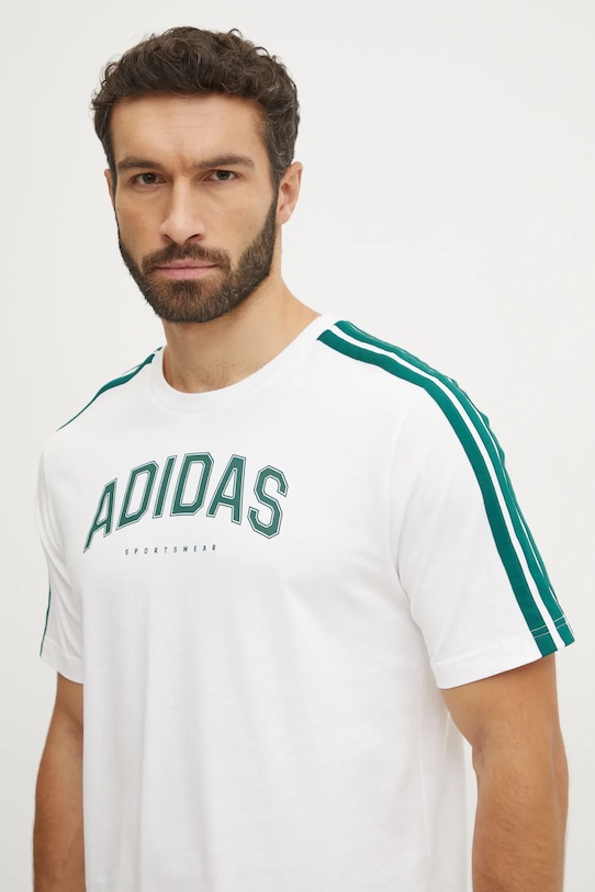 

Футболка хлопковая M C COLLE Collegiate Adidas, бежевый