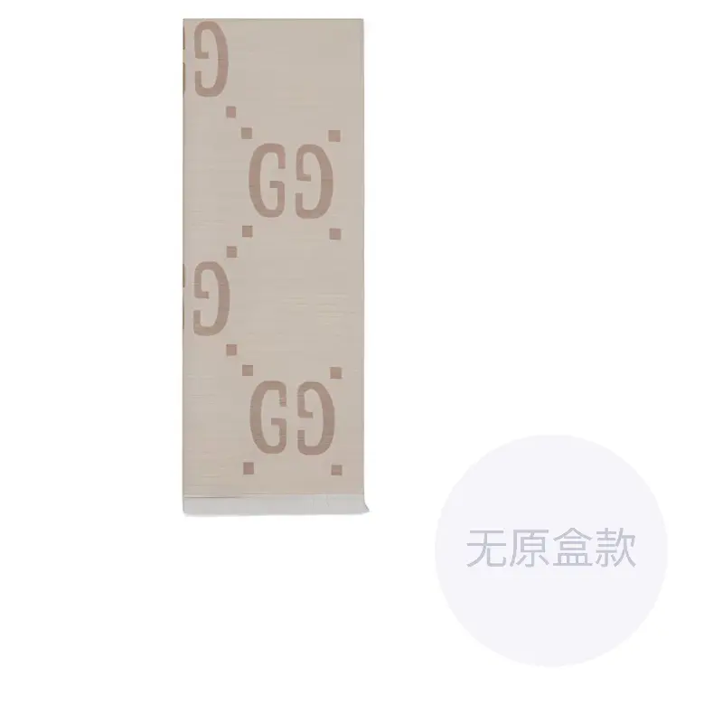 

GUCCI Шерстяной шарф Mulberry Silk вязаный унисекс бежевый