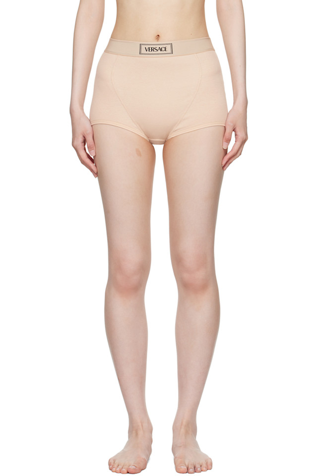 

90-е винтажные шорты для мальчиков Versace Underwear, цвет chiffon
