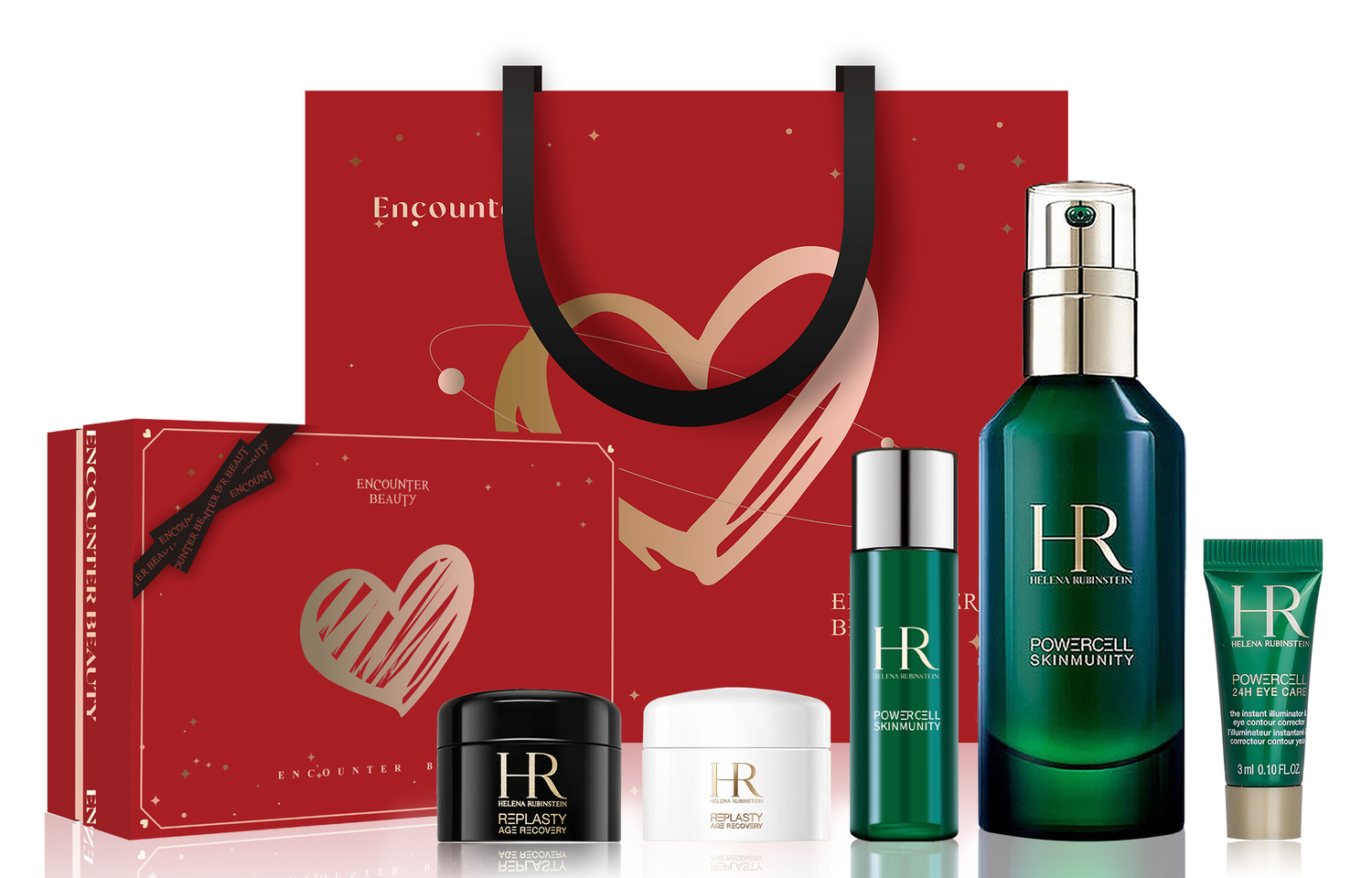 

HELENA RUBINSTEIN Набор сывороток Emerald Vial для комбинированной кожи: успокаивающая, подтягивающая, увлажняющая, восстанавливающая