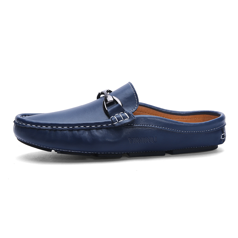 

Eminu Закрытые тапочки мужские синие, цвет Blue