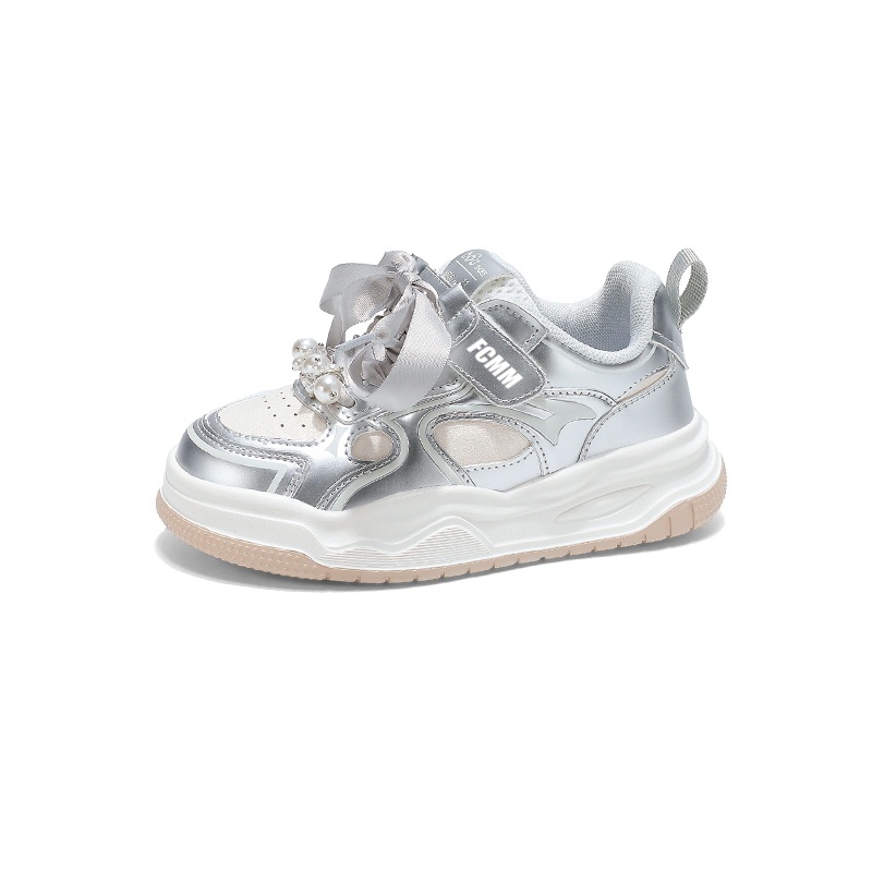 

Детские скейтерские кроссовки Kids FCMM, серебряный