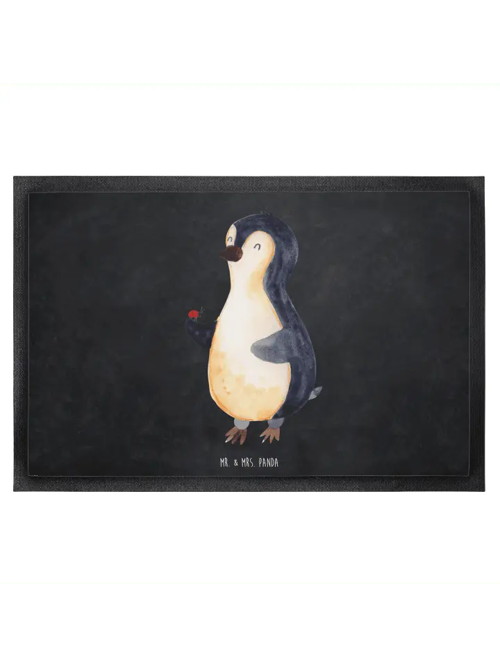 

Коврик для ног Mr. & Mrs. Panda, цвет kreidetafel