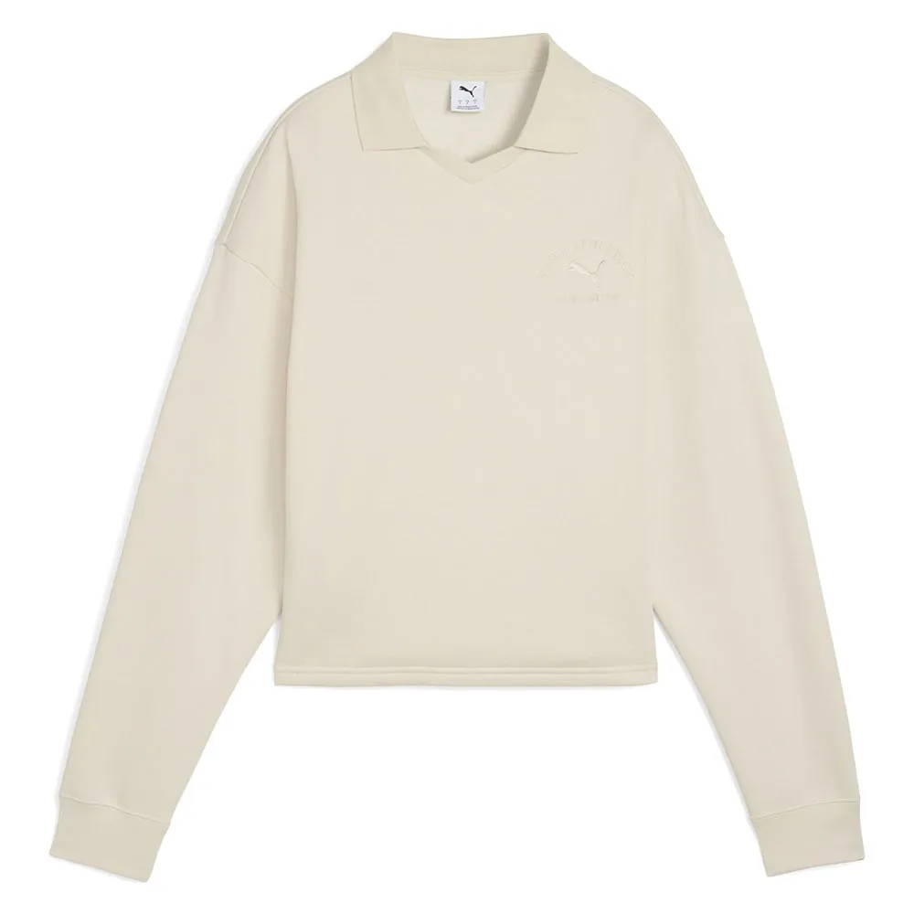 

Поло с длинным рукавом Puma Class Comfort Short, бежевый