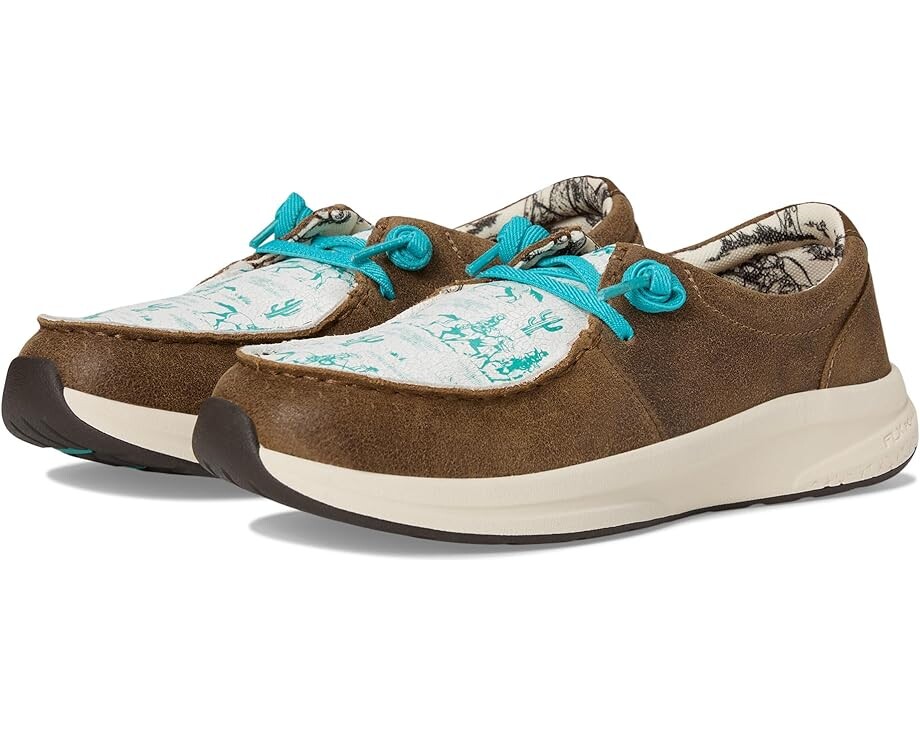 Сабо Ariat Buckeye, цвет Honey Bear/Turquoise Westbound
