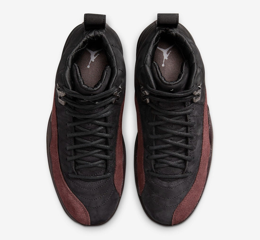 Кроссовки баскетбольные женские Air Jordan 12 Retro SP DV6989-001 US 7 черные GBNC243 — фото 4