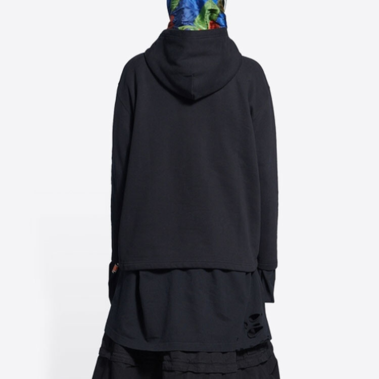 Толстовка женская Balenciaga BeBe, черный — фото 4