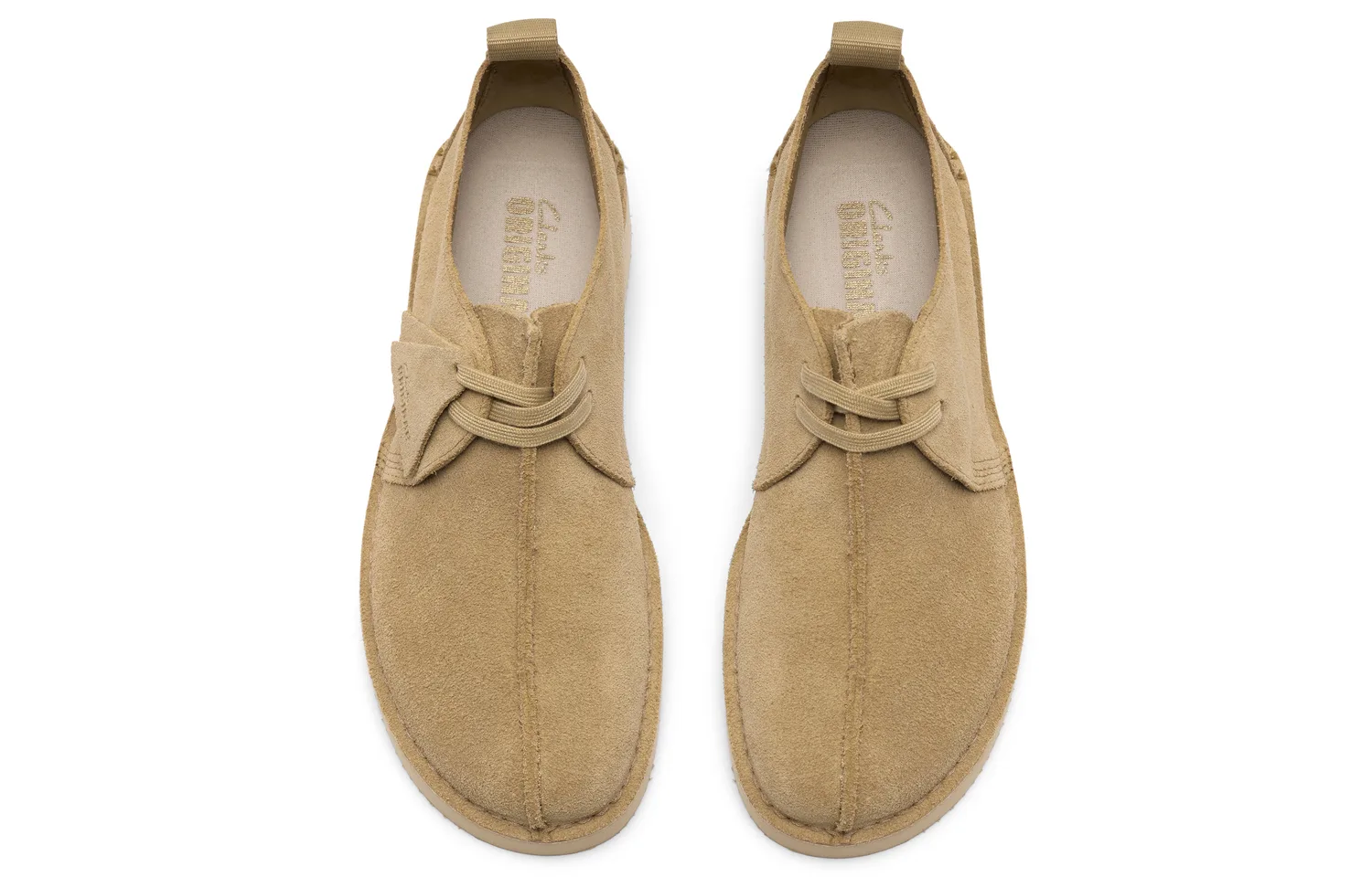 Clarks Мужские повседневные туфли желтые — фото 4