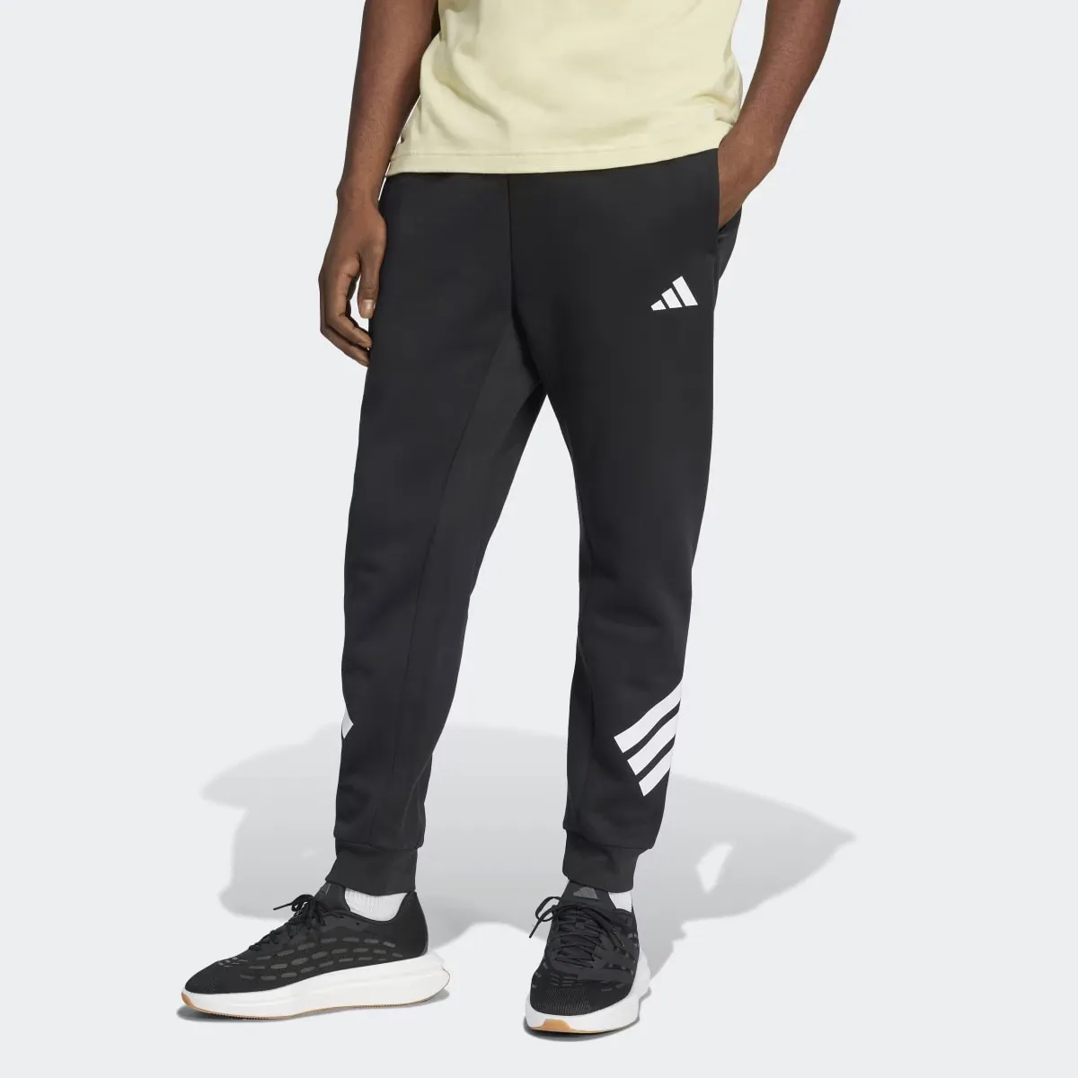 

Мужские брюки Adidas Future Icons с тремя полосками, черный