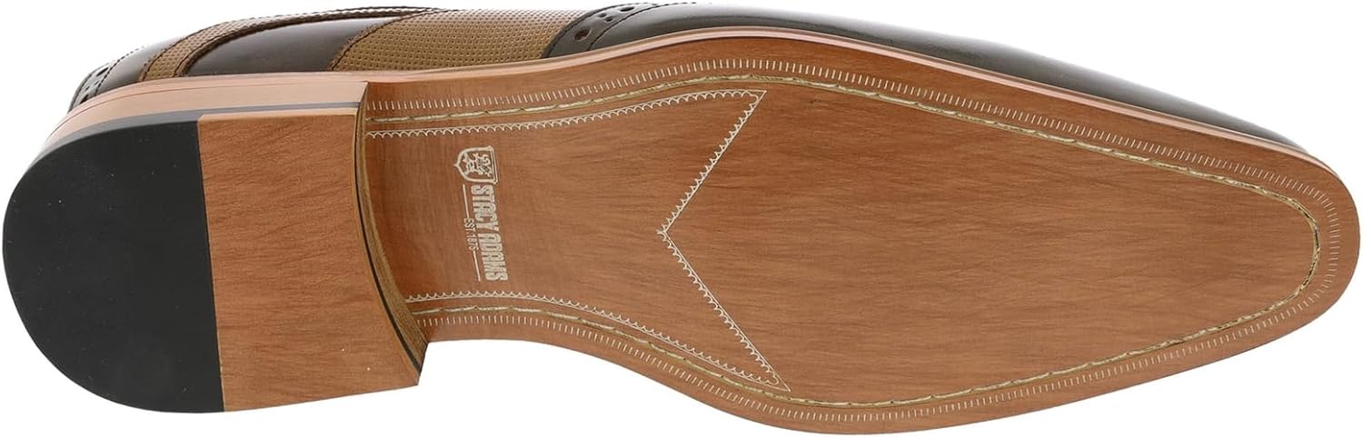 Мужские туфли Stacy Adams Ivingale Wingtip на шнуровке, коричневый — фото 3