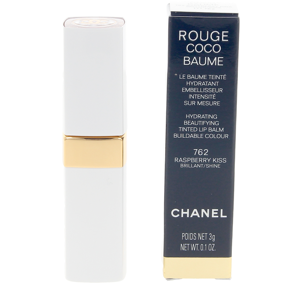 Бальзам для губ Rouge coco baume bálsamo con color hidratante Chanel, цвет 762-Raspberry Kiss, 3 гр. — фото 2