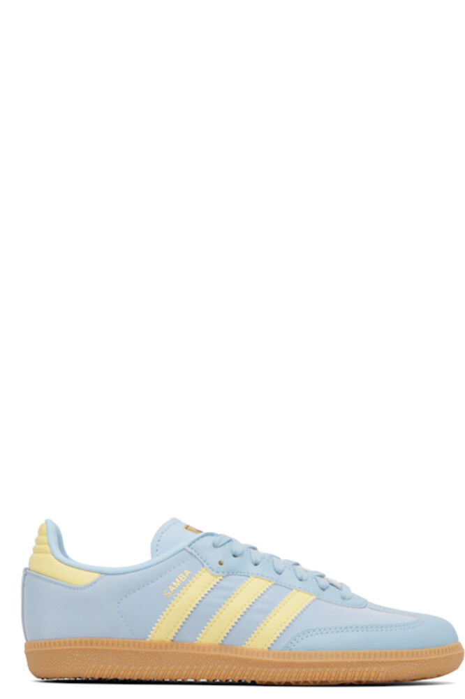 

Синие кроссовки Big Kids Samba OG Adidas Kids