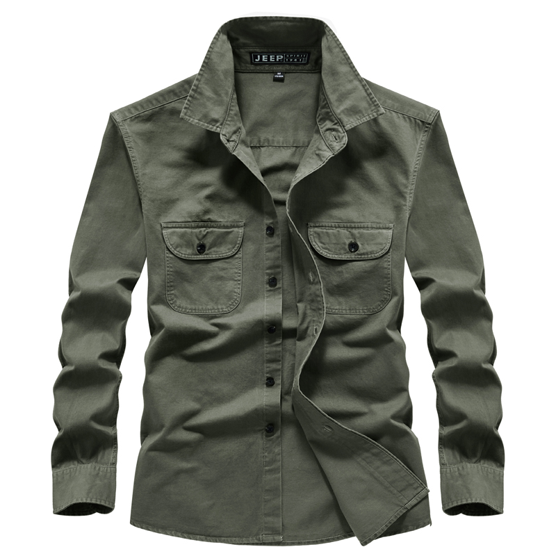 

Мужская рубашка JEEP SPIRIT, зеленый