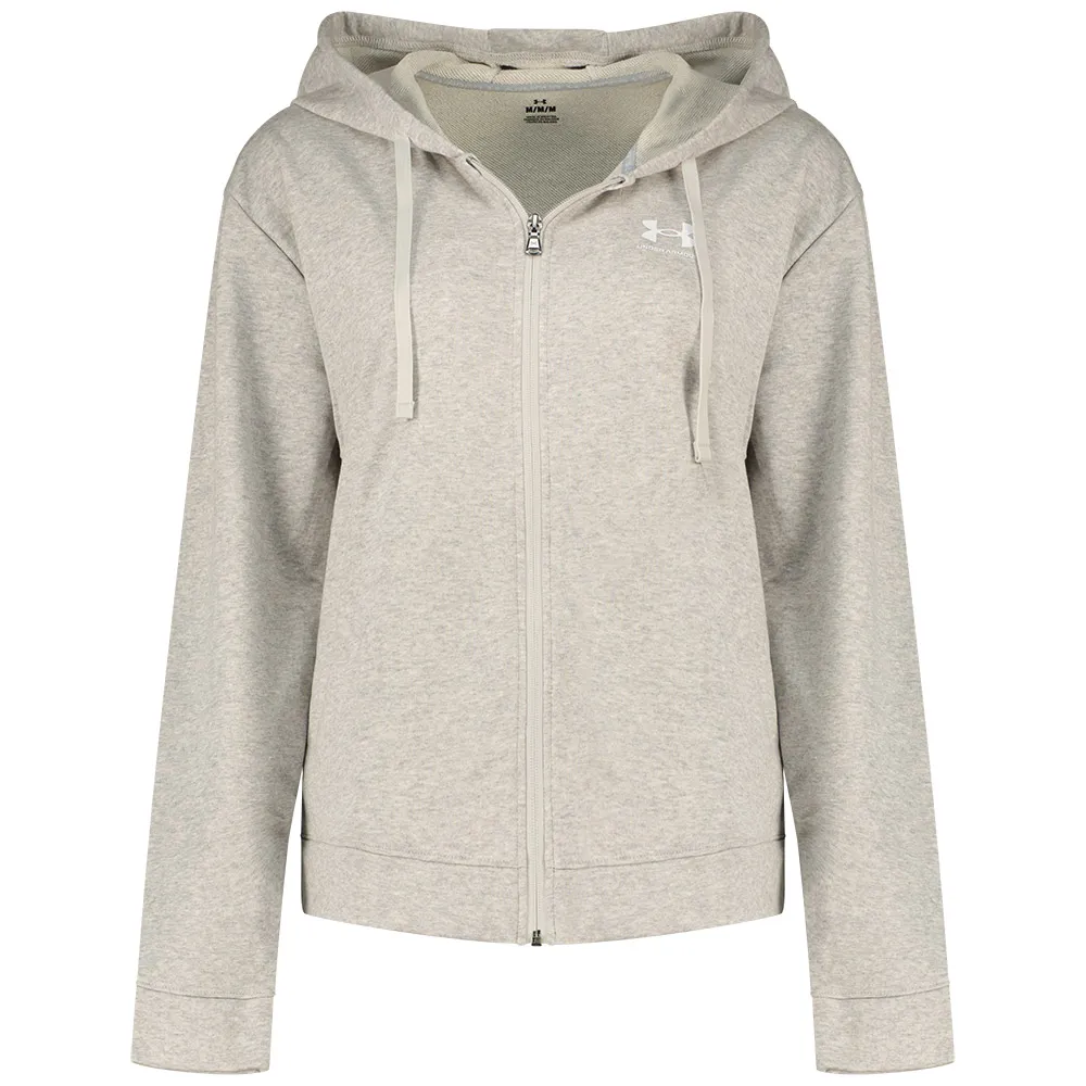 

Толстовка Under Armour Rival Terry full zip, бежевый
