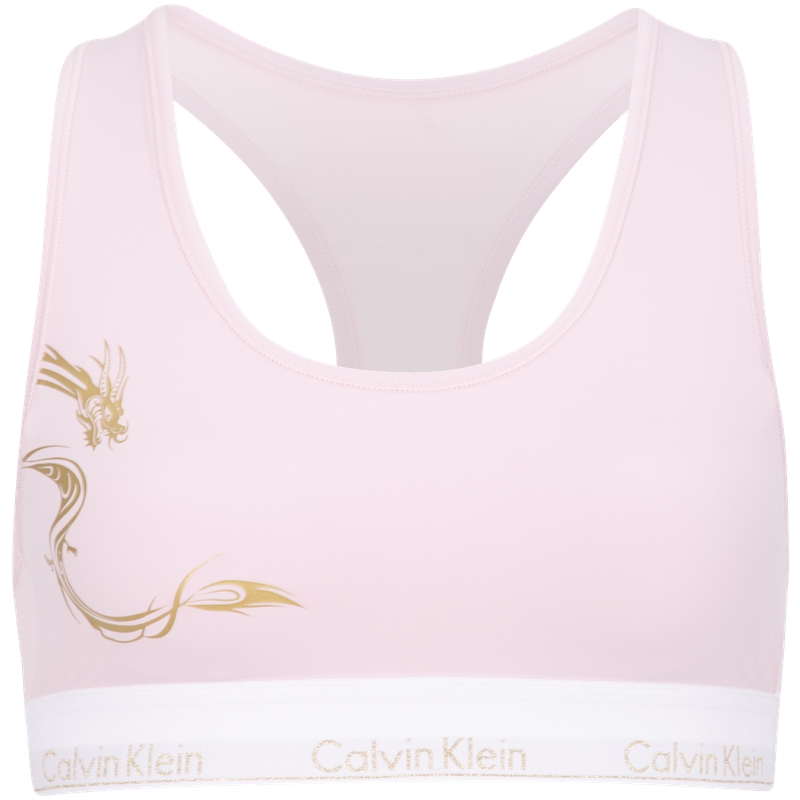 

CALVIN KLEIN Бюстгальтер Женский Вельветовый Розовый, FUM-Velour Pink