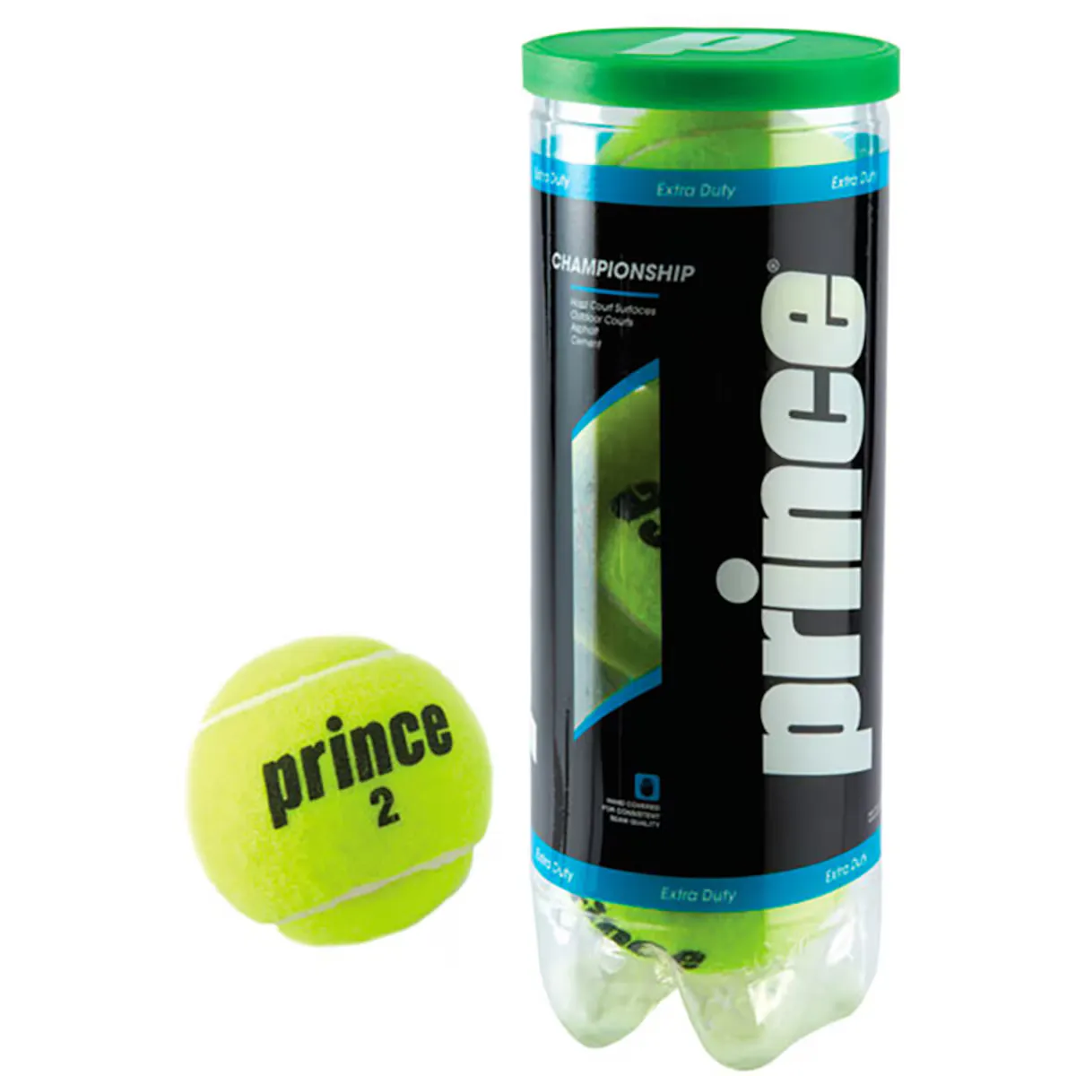 

Коробка из 24 банок по 3 теннисных мяча Prince CHAMPIONSHIP, желтый