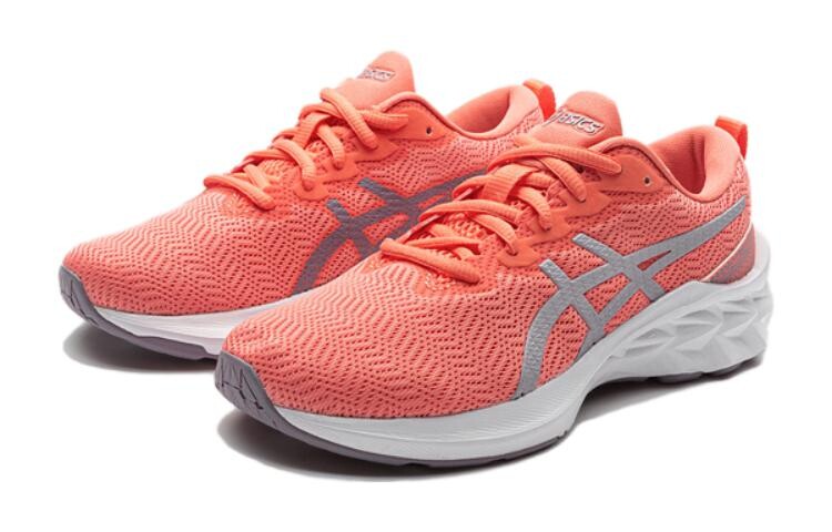 Кроссовки Asics Novablast 2 GS 'Papaya Dusk Violet', цвет Orange — фото 2