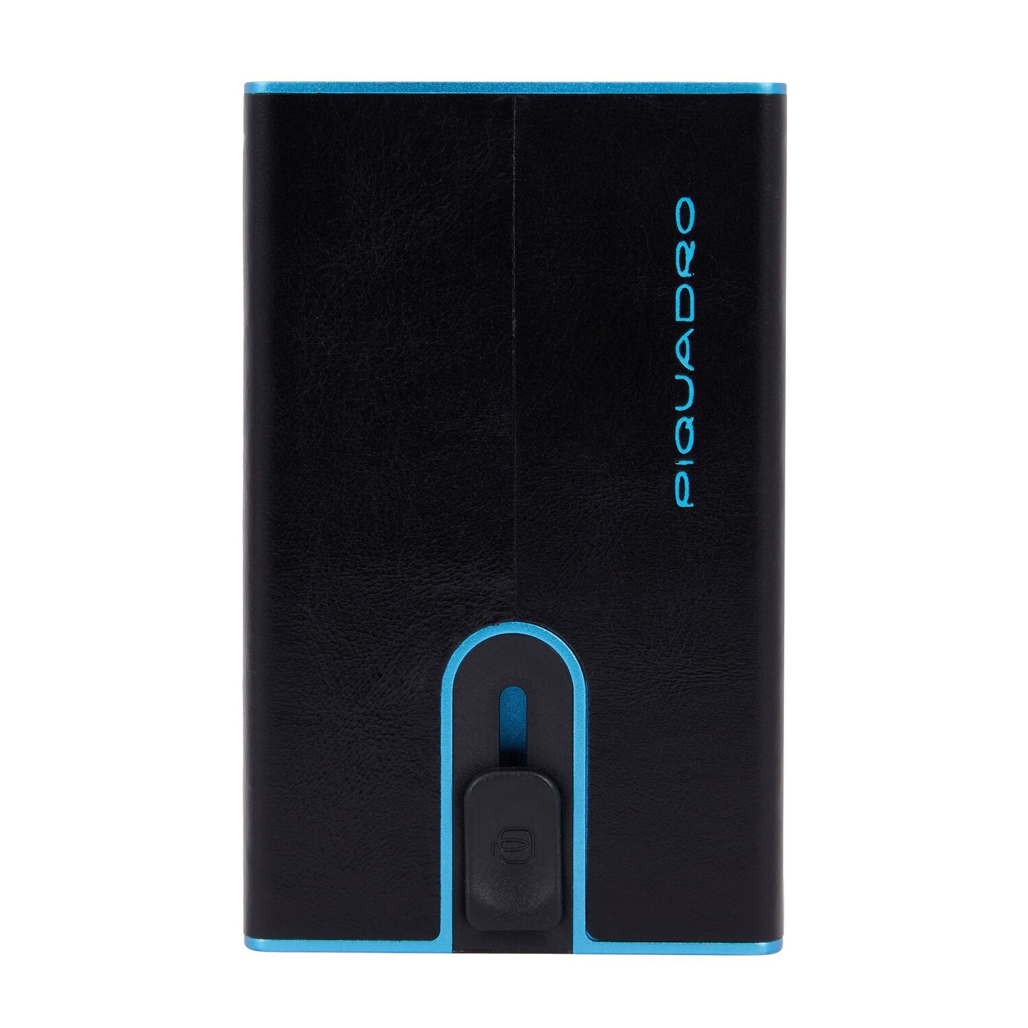 

Кошелек Piquadro Black Square Kreditkartenetui RFID Schutz Leder 6 см, черный
