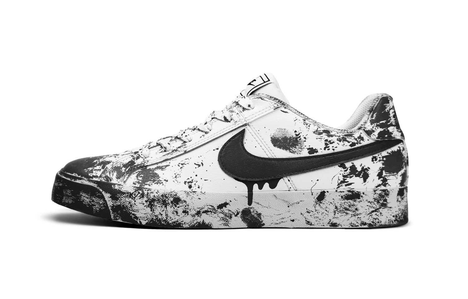 

Кроссовки Nike Court Royale Skateboard Shoes Unisex Low-Top Black, унисекс, Черный, Кроссовки Nike Court Royale Skateboard Shoes Unisex Low-Top Black, унисекс
