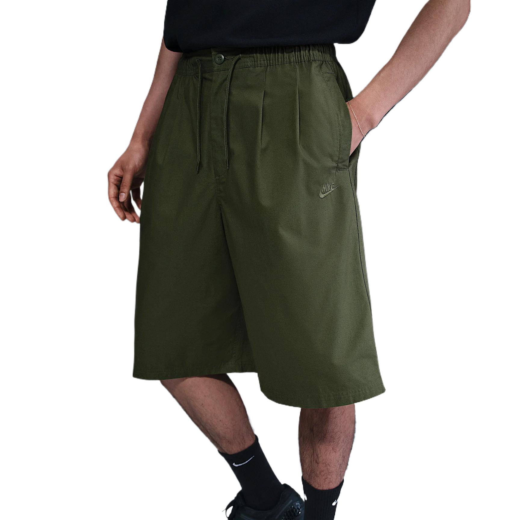 Nike Повседневные шорты Club Casual мужские Olive Green — фото 2