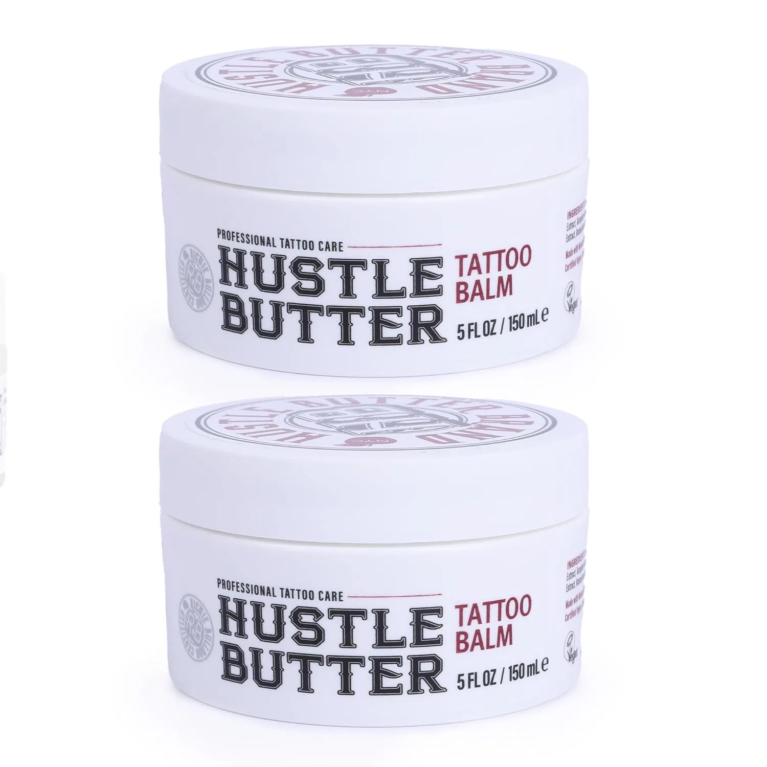 Веганский крем для ухода за татуировками «Hustle Butter Deluxe Original» (2 x 150 мл) Hustle Butter Deluxe
