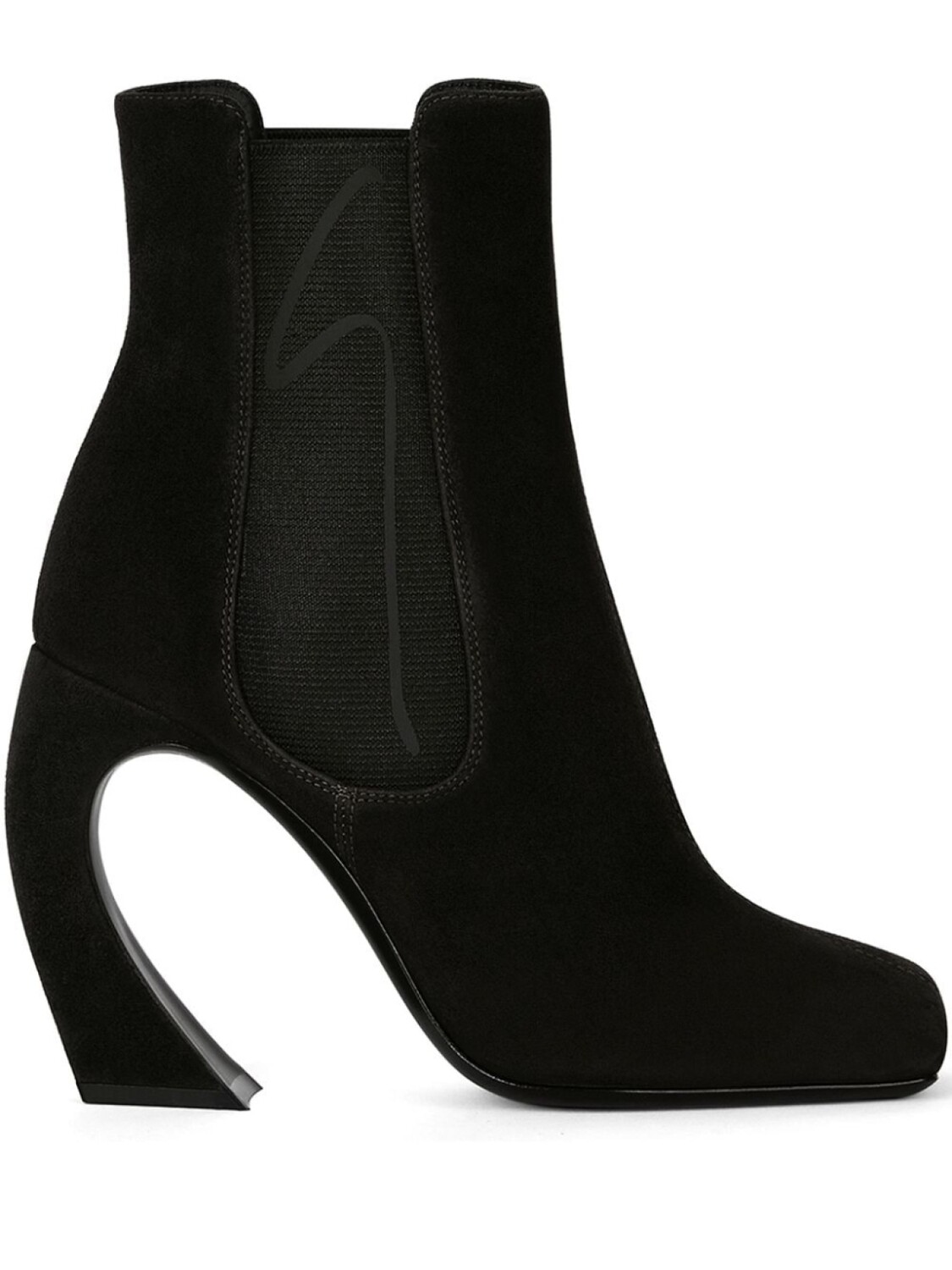 Giuseppe Zanotti ботильоны Musa, черный