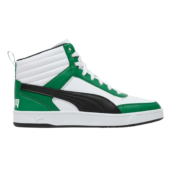 

Кроссовки Dribble Mid 'White Black Archive Green', зеленый