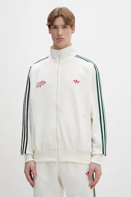 Бежевая олимпийка Adidas Originals — фото 3