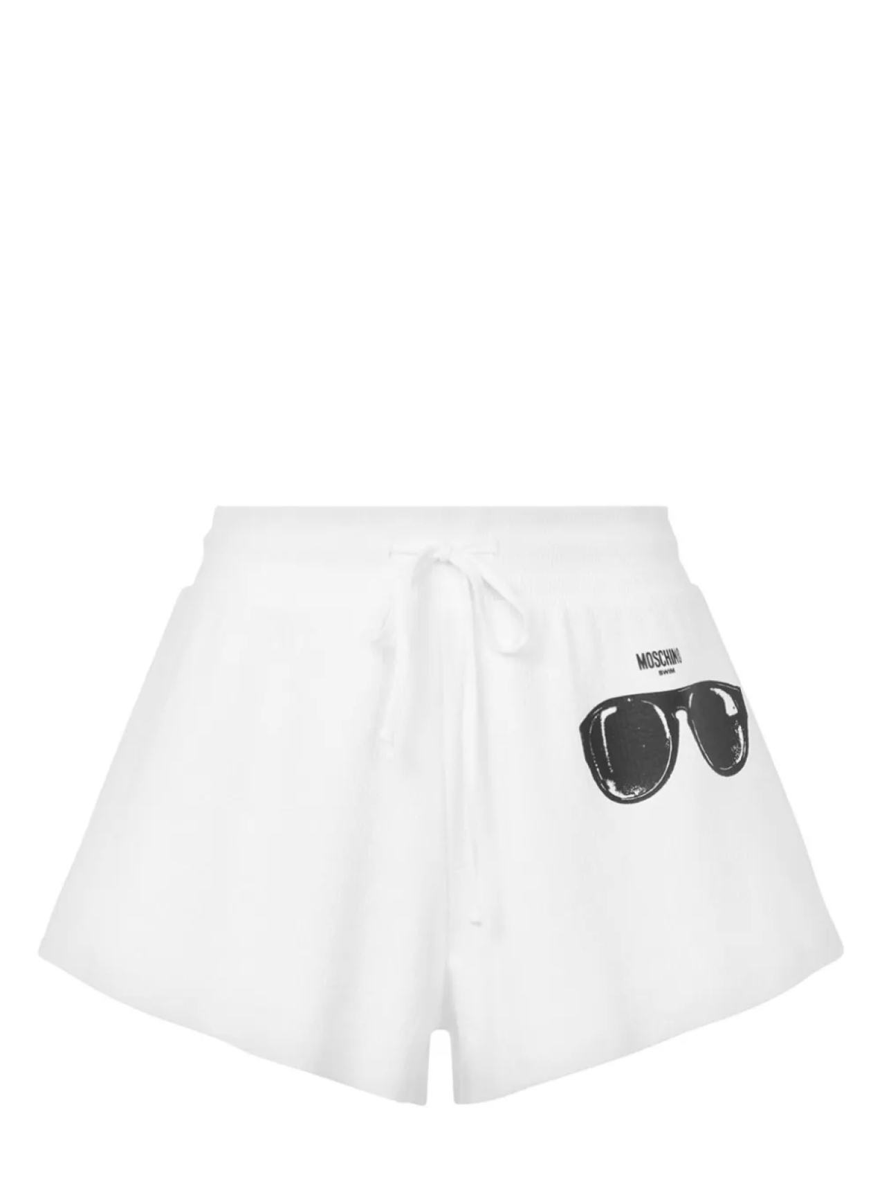 

Moschino шорты с логотипом, белый