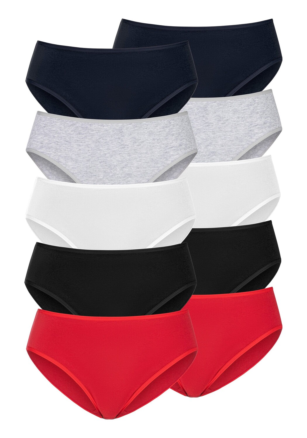 

Трусы PETITE FLEUR Jazz Pants s, цвет rot, schwarz, weiß, grau meliert, navy