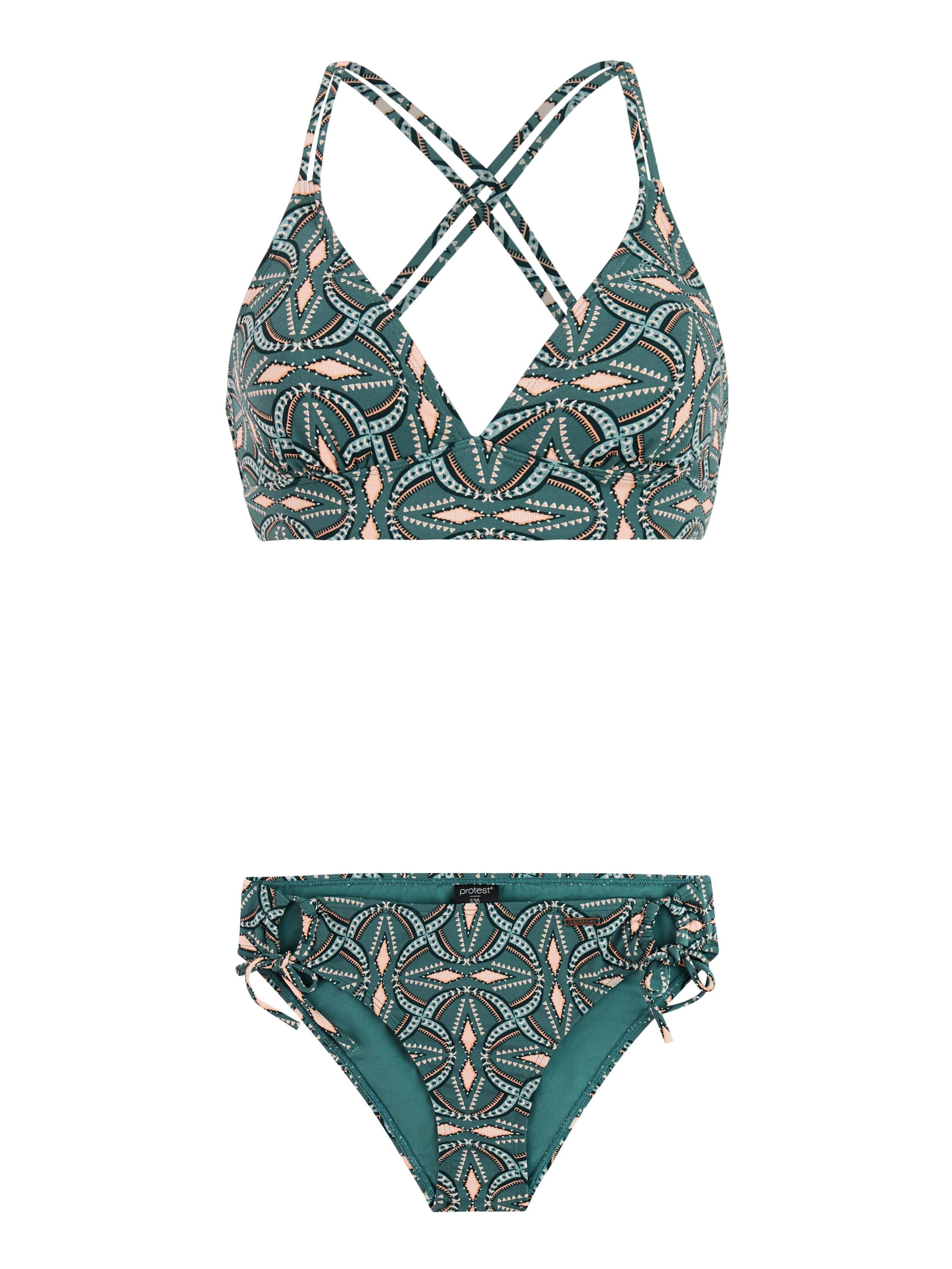 

PROTEST Бикини 'PRTGarden' в зеленом цвете