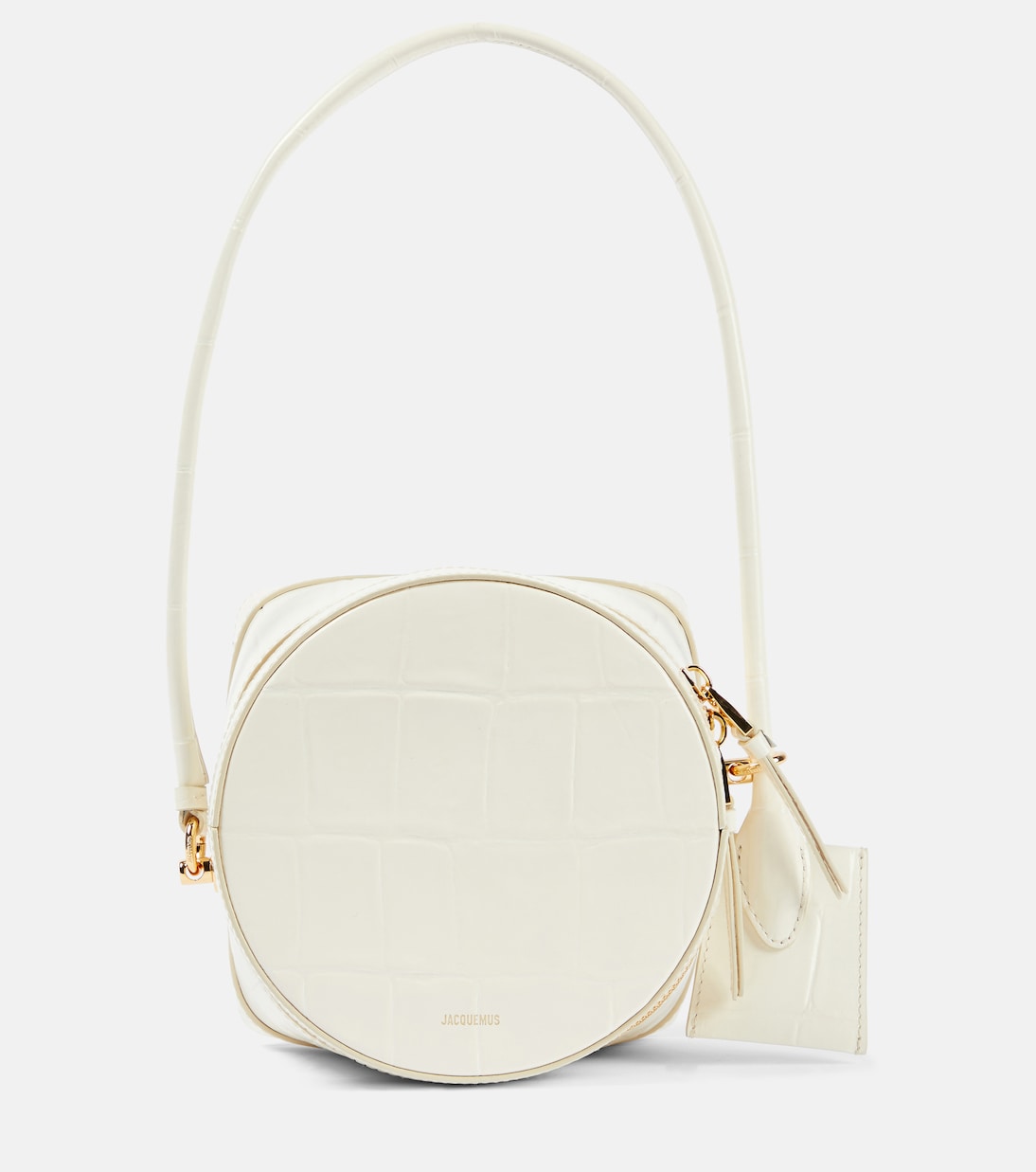 

Кожаная сумка через плечо Le Vanito Jacquemus, Light Ivory