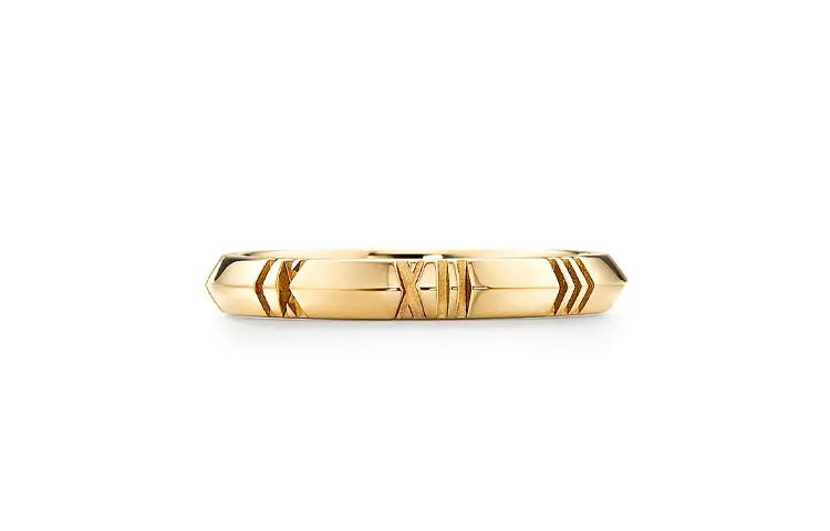 

TIFFANY & CO. Атласное кольцо из розового золота 18 карат