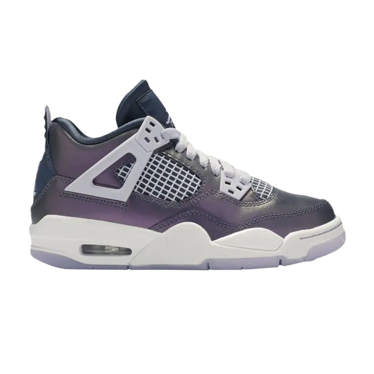 

Кроссовки Air Jordan 4 Retro SE GS 'Monsoon Blue', синий