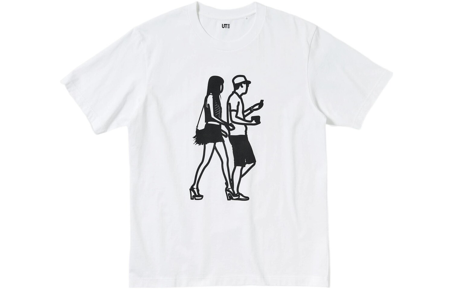 

Футболка мужская белая Uniqlo, белый