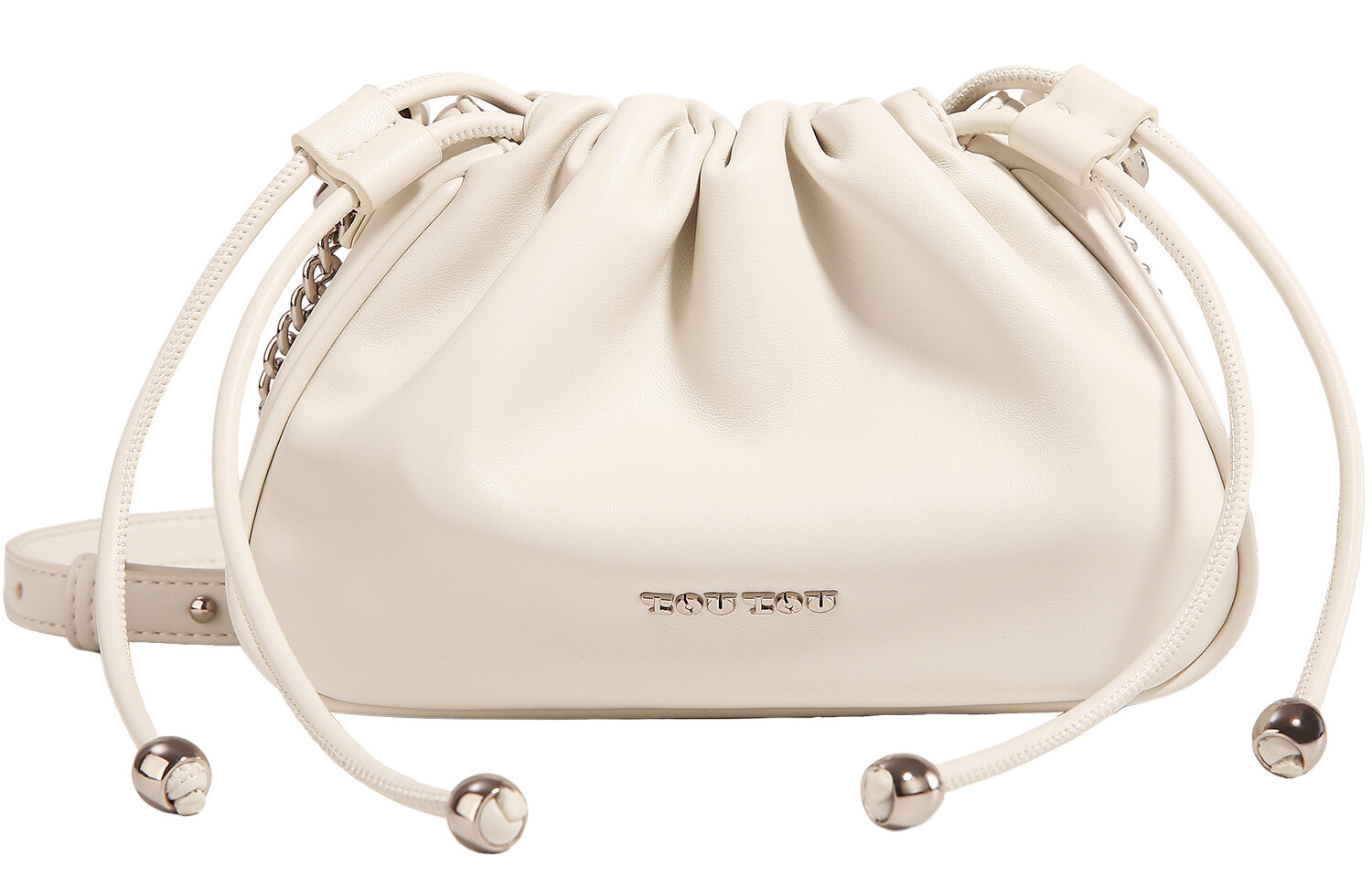 

TOUTOU Women Shoulder Bag, Облачно-белый