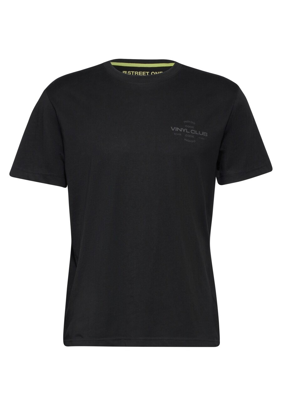 

Классическая футболка Street One MEN Shirt, черный