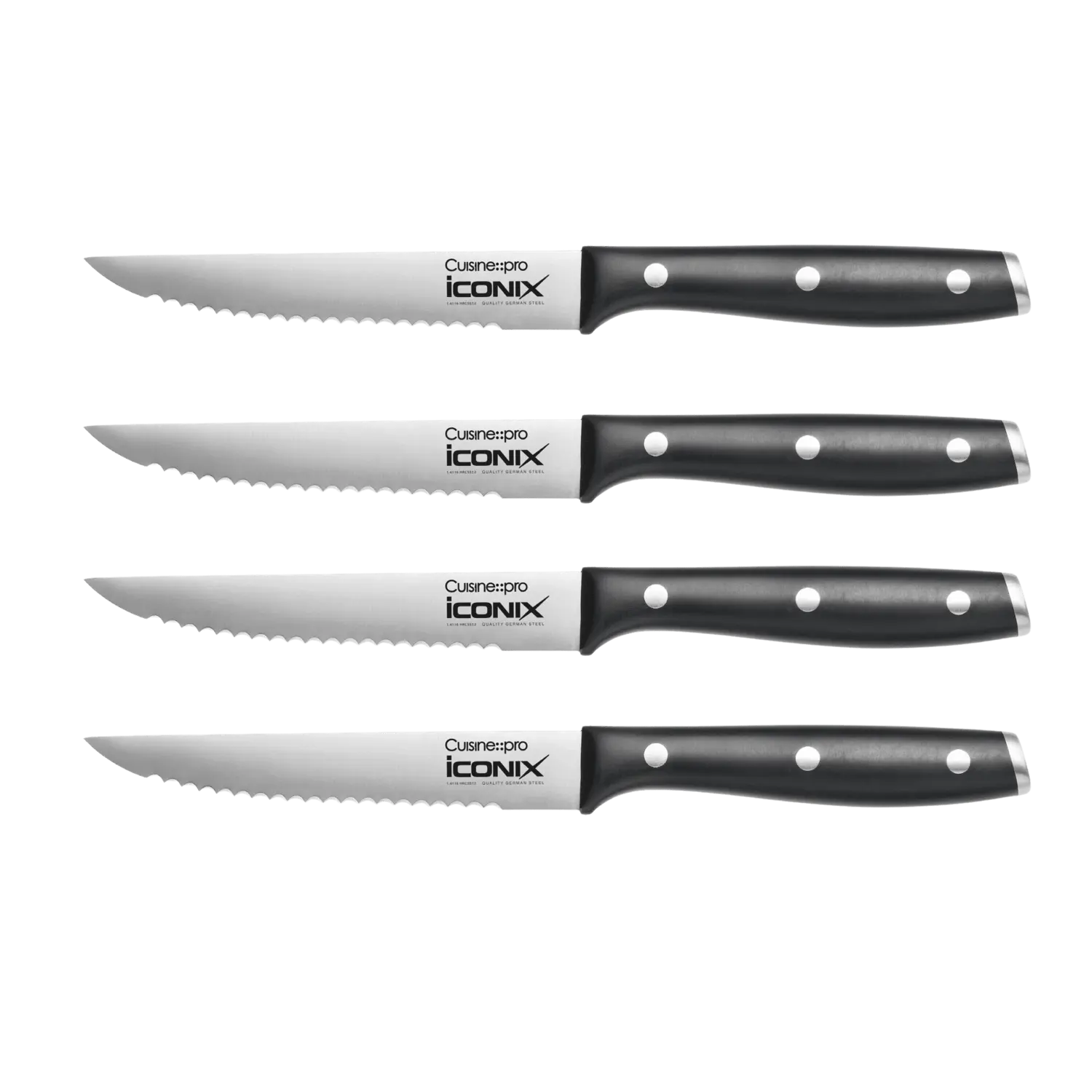 

Набор ножей для стейка Cuisine Pro IconiX, 4 предмета