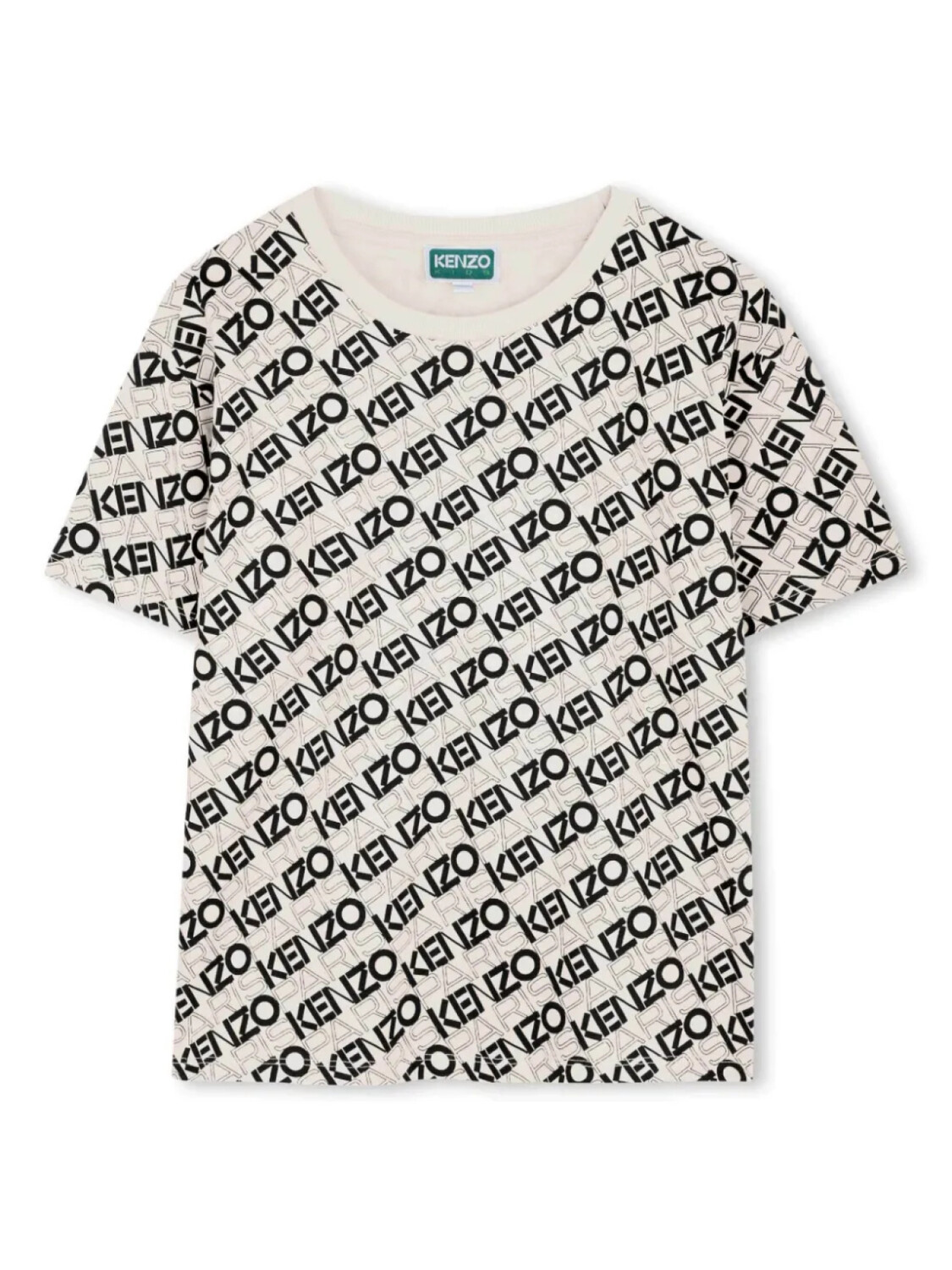 

Kenzo Kids футболка с логотипом, нейтральный