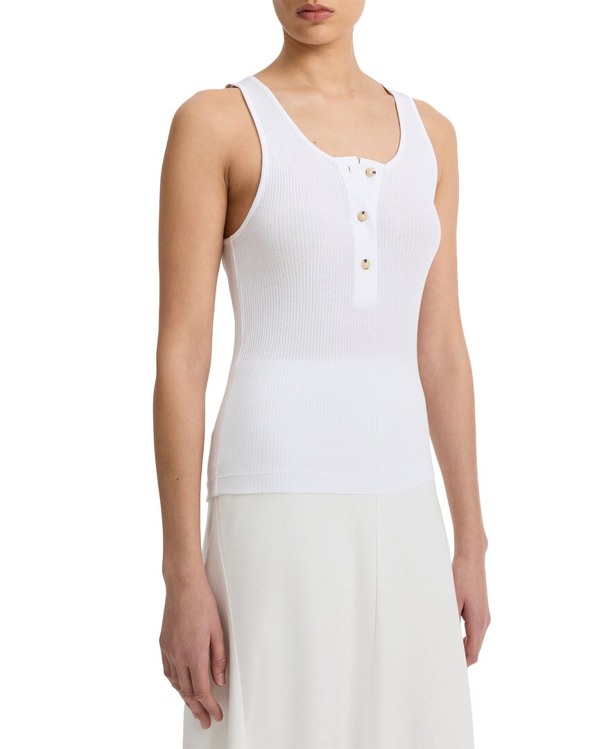 

Рубашка-поло Vince Mixed Media, белый