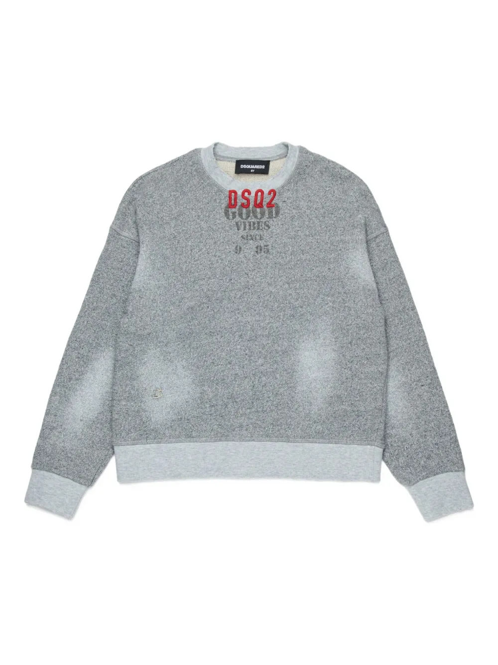 

Хлопковая толстовка DSQUARED2 KIDS, серый